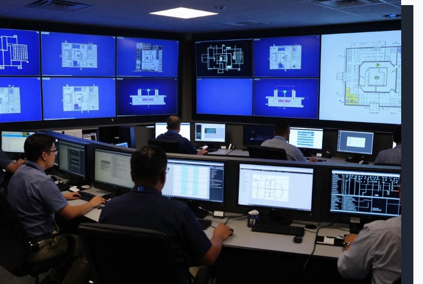 Central station monitoring center